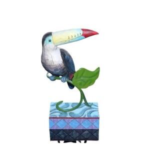 Jim Shore Tropical Sight Toucan Figurine NEW